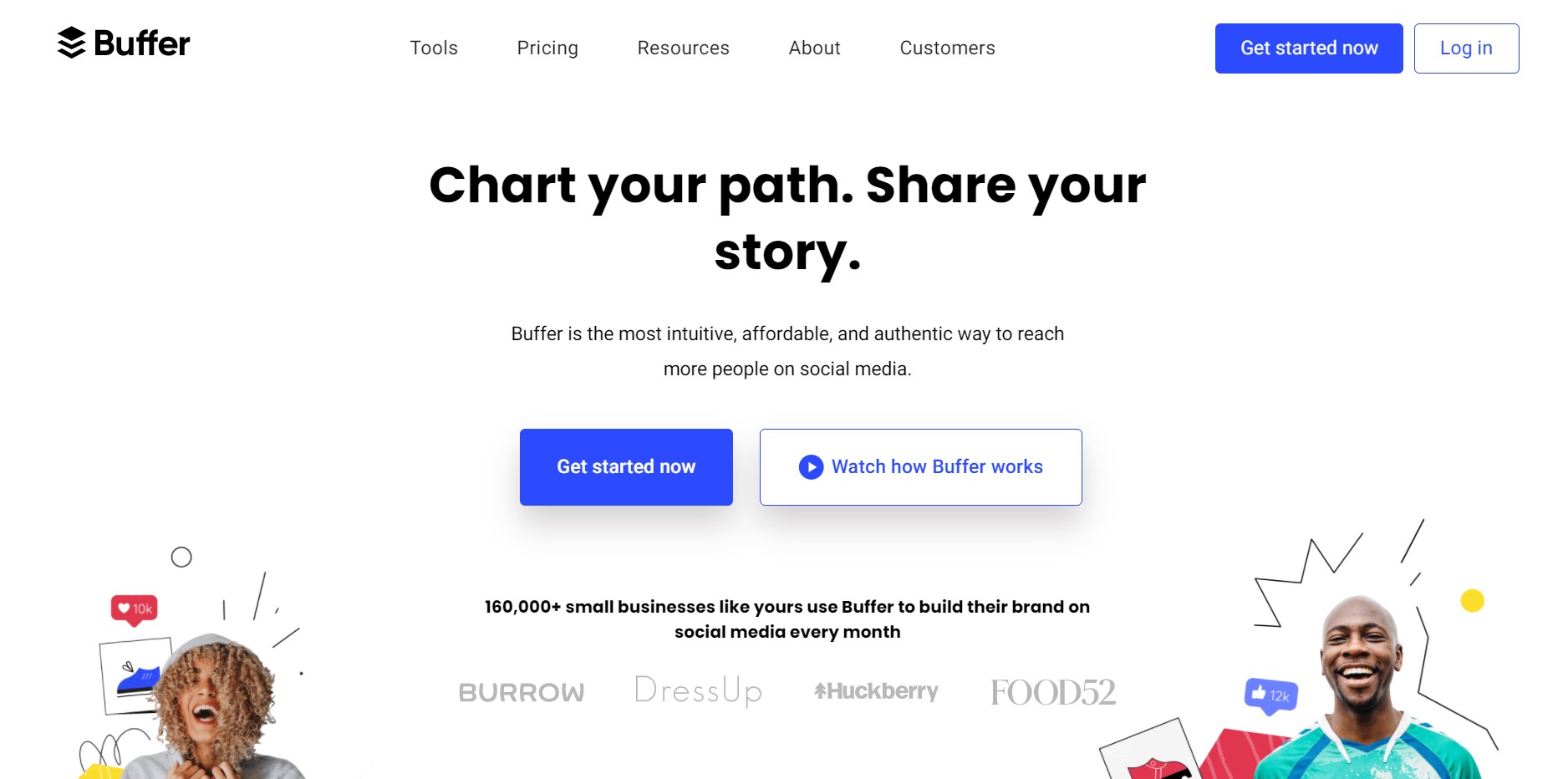 Social media tracking software- Buffer